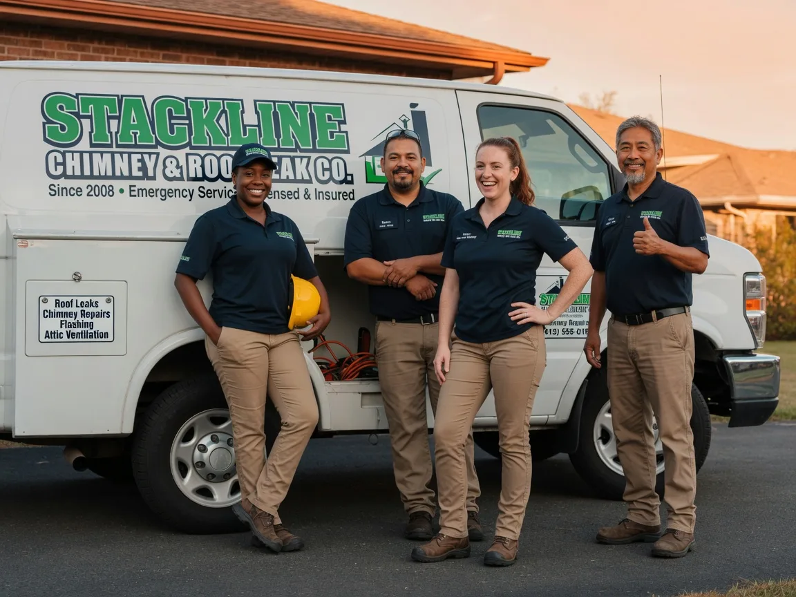 Chimney flashing repair company in Alto, MI